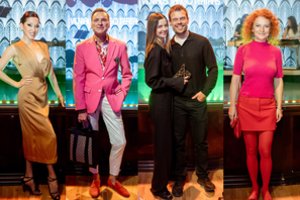 Elegantiški svečiai susirinko į unikalų renginį: atvyko neseniai susižadėję G. Martirosian ir V. Žala