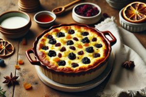 Varškės apkepas su ryžiais – greitas receptas visai šeimai