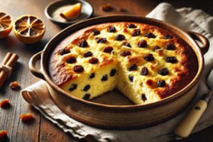 Varškės apkepas su manais – puri klasika, kuri visada pavyksta