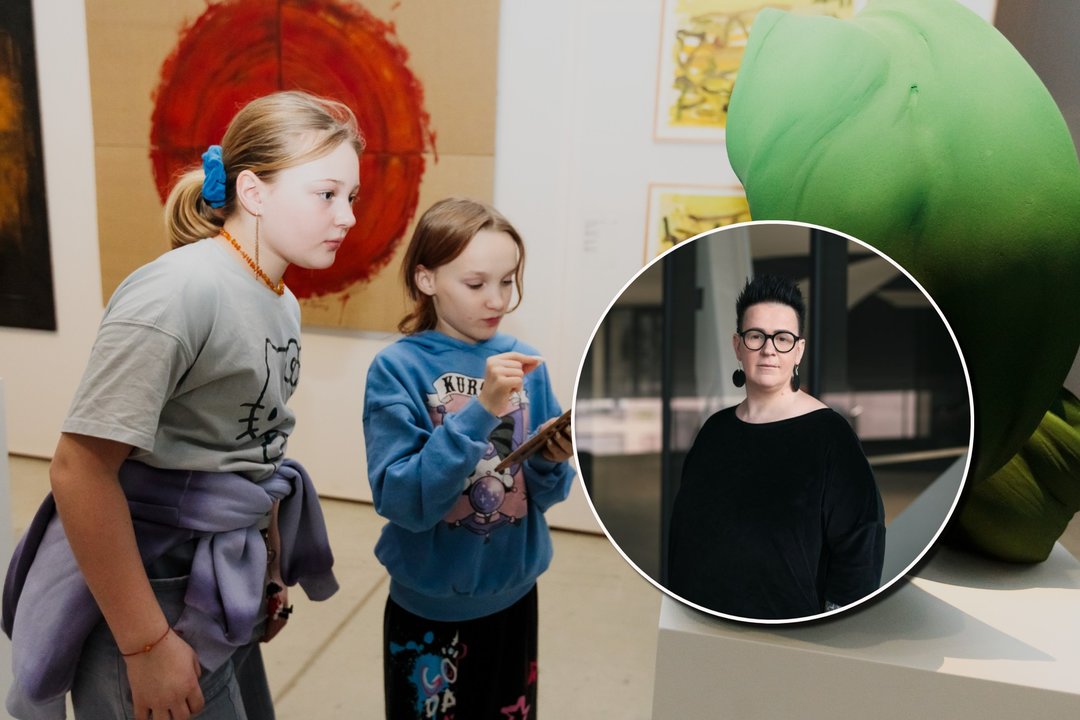 MO edukacijų vadovė J. Zigmantė: paroda vaiką ugdo geriau nei namų darbai