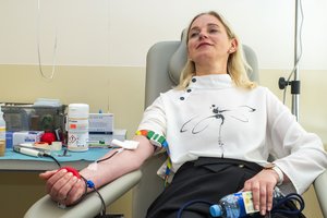 Gydymo įstaigose atliekant daugiau kraujo perpylimų, gyventojai kviečiami nelikti abejingi