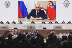 „Reuters“: V. Putinas nurodė sąlygas dėl karo Ukrainoje pabaigos