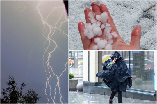 Iš kaimynų – įspėjimai apie artėjančią audrą: gyventojai raginami nusiteikti stichijai