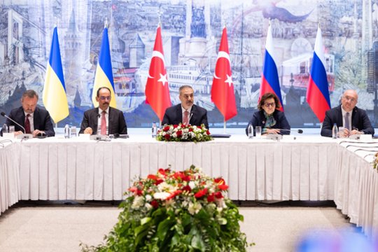 Iš Rusijos – siūlymas Stambule surengti antrąjį tiesioginių derybų su Ukraina ratą