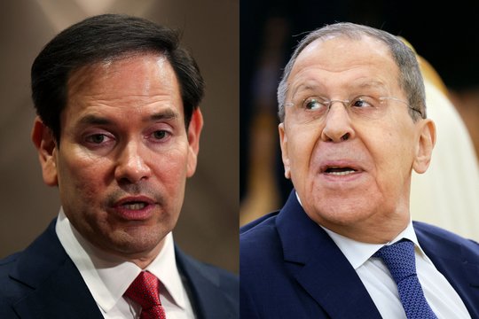 Karas Ukrainoje. Paaiškėjo, apie ką telefonu kalbėjosi M. Rubio ir S. Lavrovas: „Tai vienintelis kelias karui užbaigti“