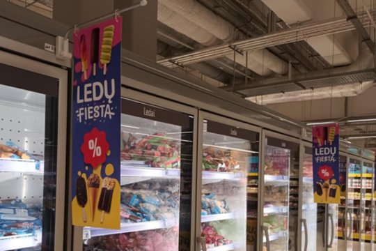 Jei norite ledų, skubėkite į „Iki“ – atsivežta naujų ir net virš 120 rūšių taikomos didelės nuolaidos