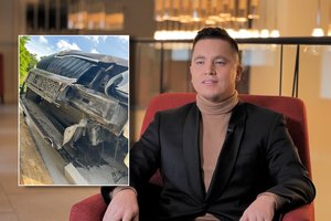 Žurnalistas Ž. Barysas pateko į avariją: „Susidėliojo visos mintys“