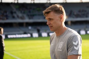 Sudėtį išrikiavęs ir į artimiausią iššūkį žvelgęs E. Jankauskas prakalbo apie lyderio reabilitaciją