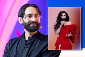 Lietuvoje nusileido „Eurovizijos“ nugalėtoja Conchita Wurst: čia turi svarbią užduotį