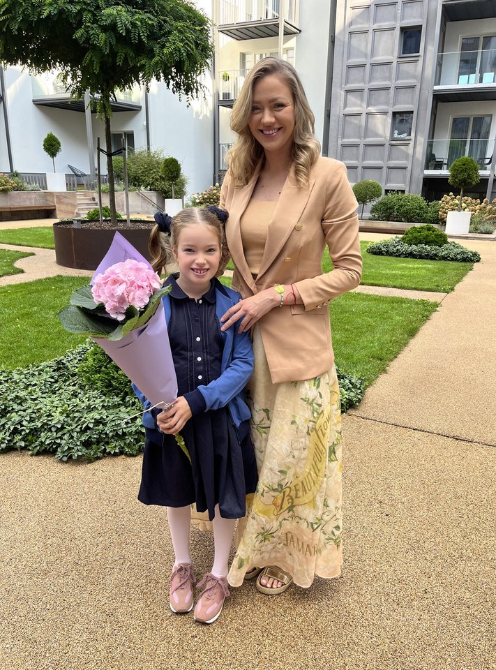 Adrija su mama Migle.