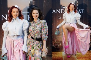 Vakarėlyje dėmesį kausčiusi V. Šaulytė-Mockė tik per plauką neparodė daugiau nei reikėjo