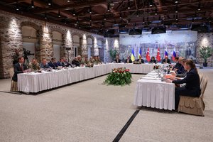 Iš JAV – žinia dėl Ukrainos ir Rusijos derybų