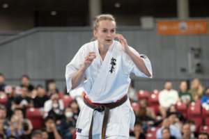 Pasaulio čempionės titulą Tokijuje apsaugoti nuo pretendenčių bandysianti B. Gustaitytė: „Tas prakeiksmas visada yra“