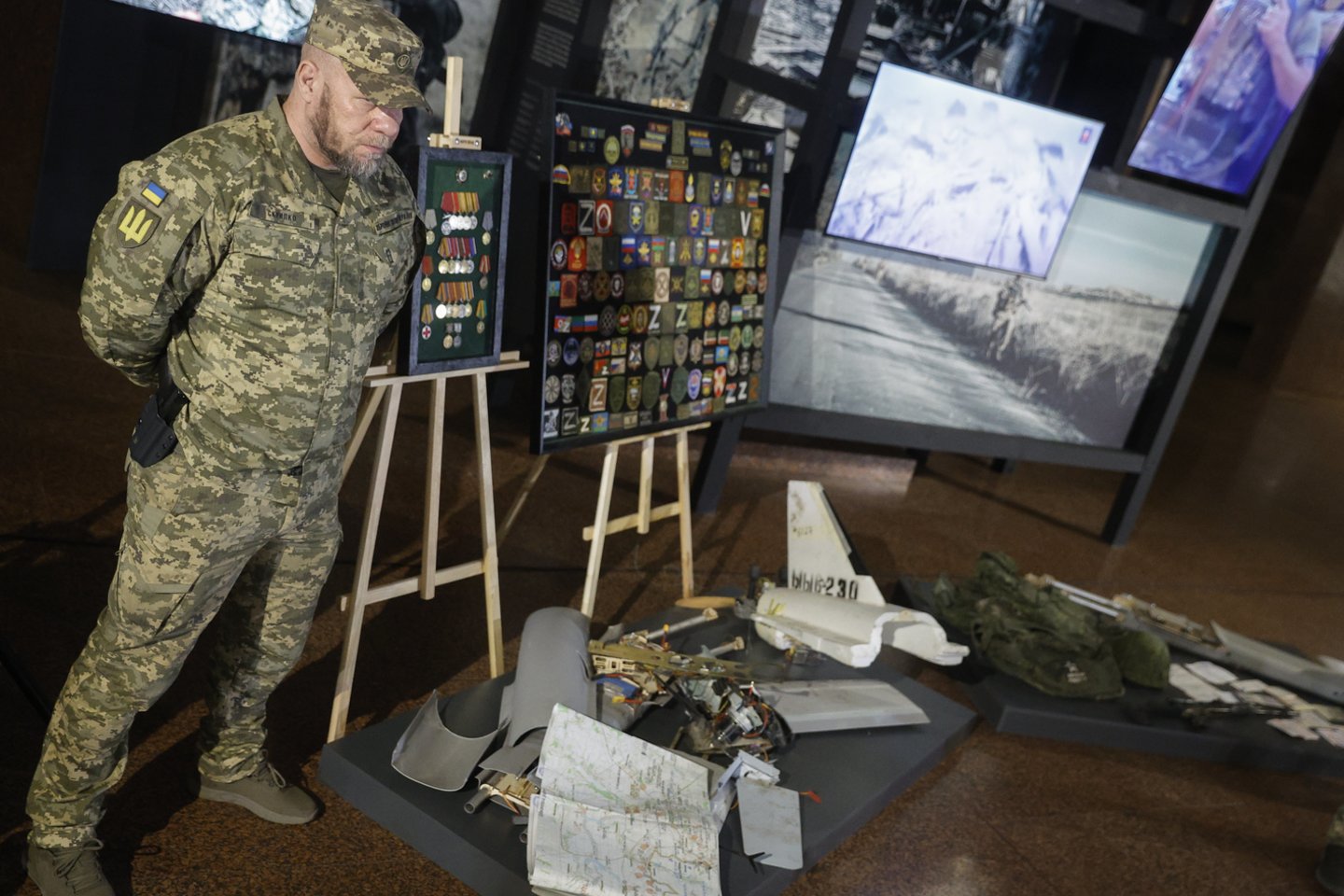 Karas Ukrainoje.<br>EPA-ELTA nuotr.