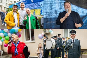 Santaros klinikose – ypatinga šventė: pasirodė ir Merūnas Vitulskis