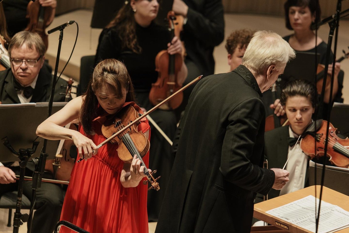 LVSO sezono pabaigos koncertas su Akiko Suwanai.<br>R.Verseckaitės nuotr.