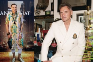 Išskirtiniu stiliumi nustebinusio Ž. Grigaičio išpažintis: Lietuvoje sau neranda drabužių