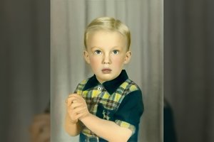 Internete it virusas išplitusi mažo berniuko nuotrauka šokiravo žmones: negali patikėti, kas jis