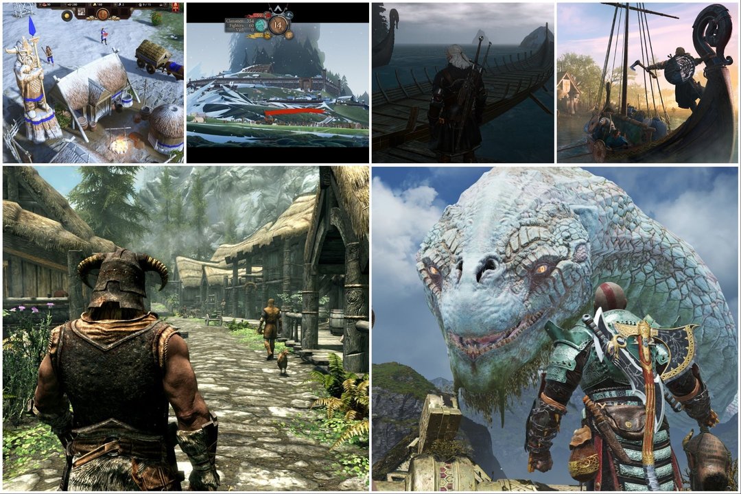 8 geriausi žaidimai apie vikingus