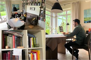 Geriems eilėraščiams nereikia darbo stalo