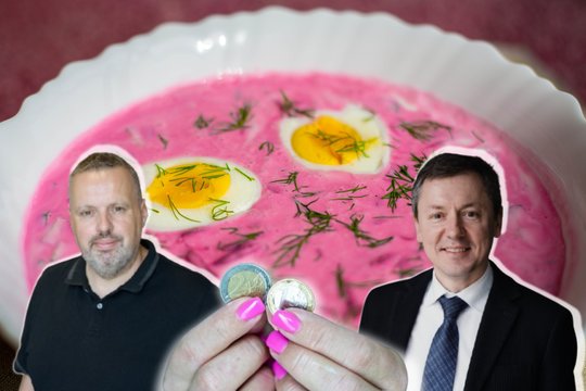Vilnius eina iš proto dėl šaltibarščių: pažiūrėjome, kiek sostinės kavinėse kainuoja porcija lietuvių dievinamos sriubos
