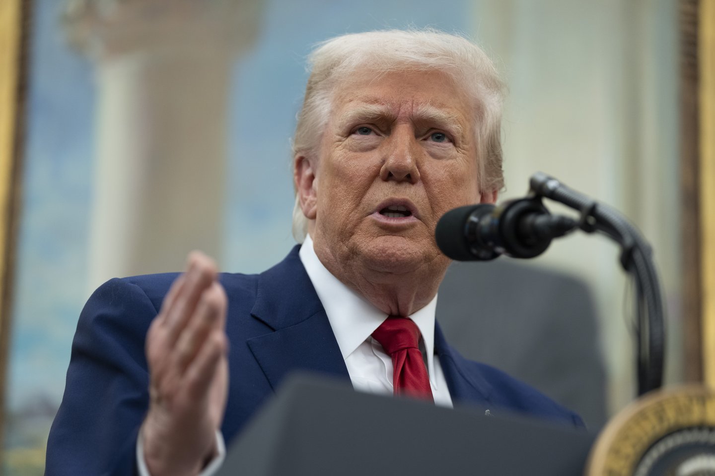 Donaldas Trumpas.<br>EPA-ELTA nuotr.