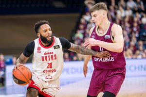 „Lietkabelis“ kelia galvas į viršų – net ir išretinti netekčių panevėžiečiai tėškė antausį „Rytui“