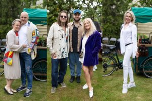 Verslininkė K. Strolienė garsius svečius sukvietė į savo namų kiemą: atvyko ir garsūs reperiai