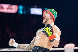 Į ringą žengti net neturėjęs S. Maslobojevas tapo Lietuvos kikbokso čempionu