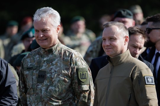 G. Nausėda: nematau priežasčių, kodėl bendradarbiavimas su K. Nawrockiu negalėtų būti toks pat geras kaip su A. Duda