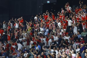 Skandalas Graikijoje: po eilinių neramumų „Panathinaikos“ ir „Olympiakos“ finalas gali būti nutrauktas