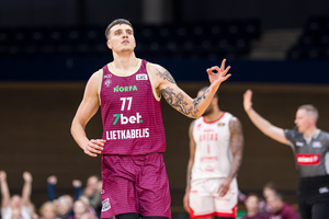 „Lietkabelis“ pratęsė sutartį su naudingiausiu komandos žaidėju