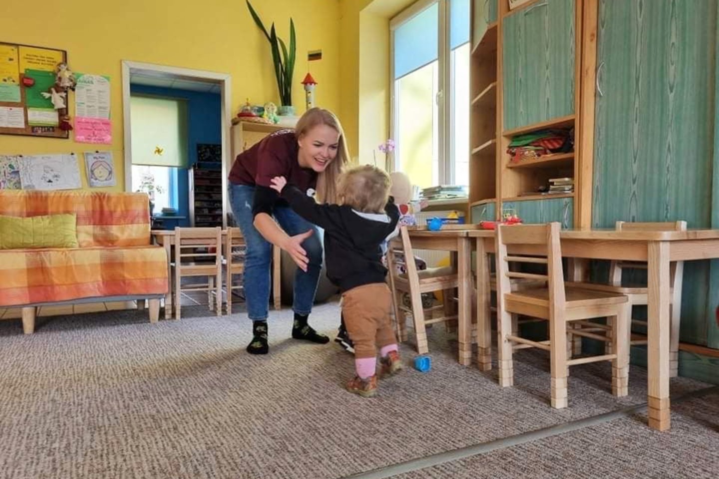 „Niekieno vaikai“ savanoriai.<br>Organizacijos nuotr.