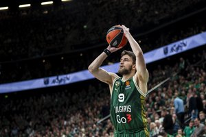 Europos čempionato favoritus įvardijęs D. Giedraitis įvertino pokalbį su R. Kurtinaičiu