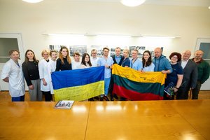 Iš misijos Ukrainoje sugrįžo Kauno klinikų medikų ir slaugytojų komanda
