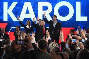 JK žiniasklaida: išrinktasis Lenkijos prezidentas tols nuo ES ir blokuos D. Tusko programą