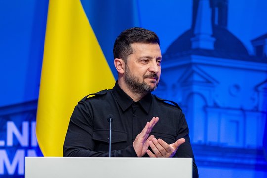 V. Zelenskis pabrėžė – „Voratinklis“ Ukrainos operacija: tai nėra mūsų pasirinkimas demonstruoti jėgą