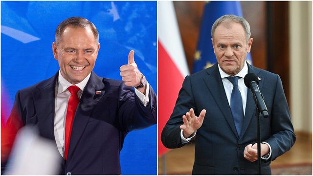 Nacionalistui laimėjus prezidento rinkimus – D. Tusko atsakas: siekia surengti pasitikėjimo balsavimą 