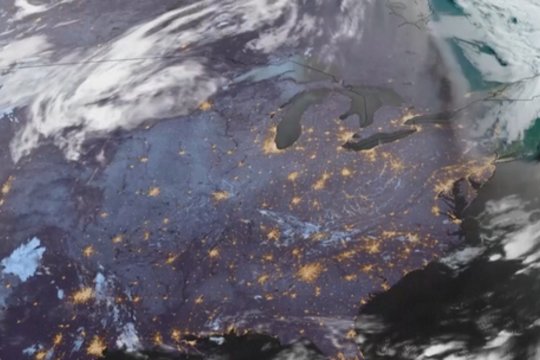 Kanados gaisrai matomi ir kosmose: parodė palydovines nuotraukas
