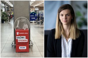 „Gelbėkit vaikus“ vadovė: ne į fontanus, o į aukų dėžutes įmesti centai pildo norus