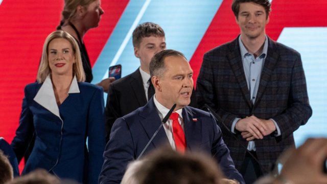 Atsakė, ar K. Nawrockis gali tapti tarpininku tarp Europos ir JAV: problema viena