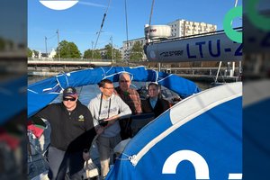 Į Baltijos jūrą tokia įgula iš Lietuvos išplaukė pirmąkart: negalėjo atsistebėti drąsa