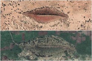 Kas yra šis keistas objektas, matomas „Google Maps“? Versiją pateikė specialistas