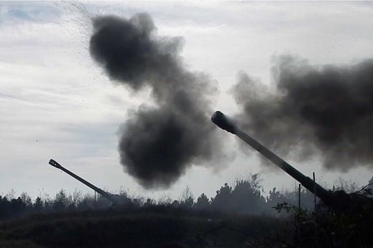 Ukrainoje pastebėtas nežinomas ginklas – iš kur jis galėjo atkeliauti?