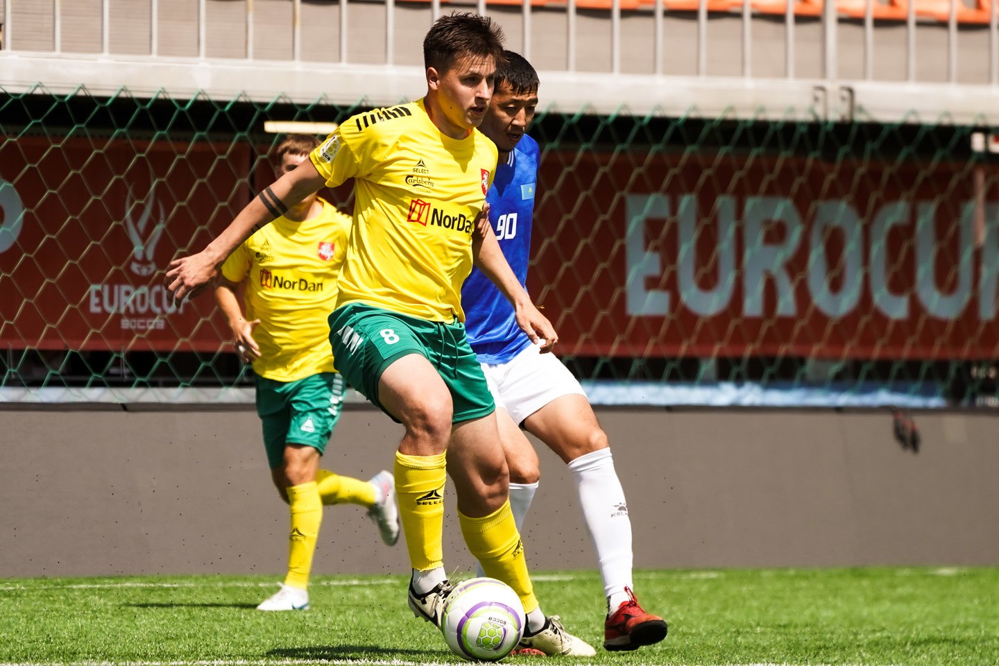 Europos mažojo futbolo čempionato starte – dramatiškos lietuvių lygiosios su Europos čempionais.<br>International Socca Federation nuotr.