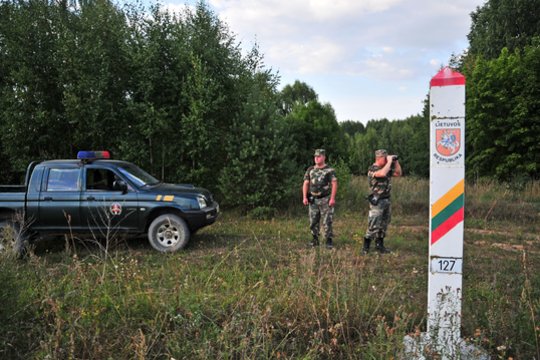 VSAT: pastarąją parą pasienyje su Baltarusija neteisėtų migrantų nefiksuota