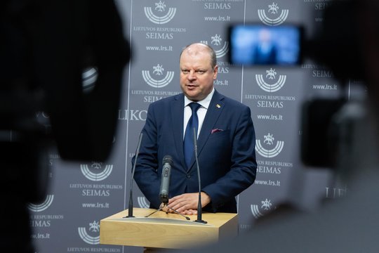 S. Skvernelis – apie prezidento raginimą kritiškai vertinti veiklą versle: tai nebuvo skirta G. Paluckui