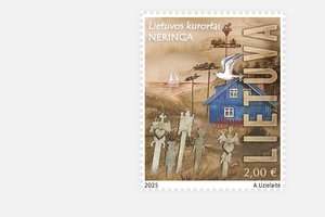 Žuvėdros skrydis, vėtrungės ir krikštai: Neringa įamžinta pašto ženkle