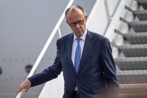 F. Merzas apie laukiantį susitikimą su D. Trumpu: „Valerijono man nereikia“