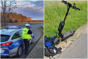 Lenkijoje policija matuoja ir paspirtukų greitį – 17-metį nubaudė už greičio viršijimą 